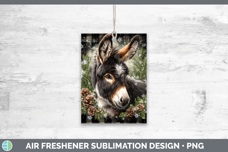 GorgeousFarm Checker Christmas Air Freshener design.