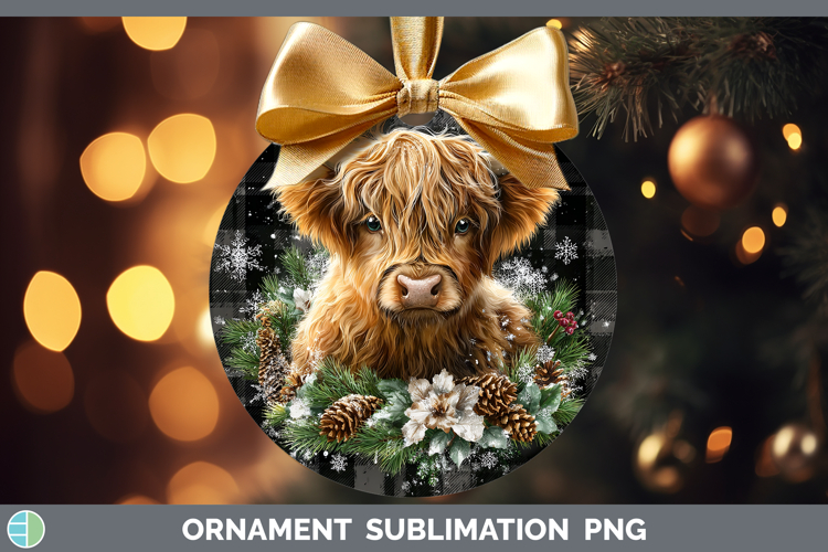 Christmas Ornament Sublimation Designs Image 3