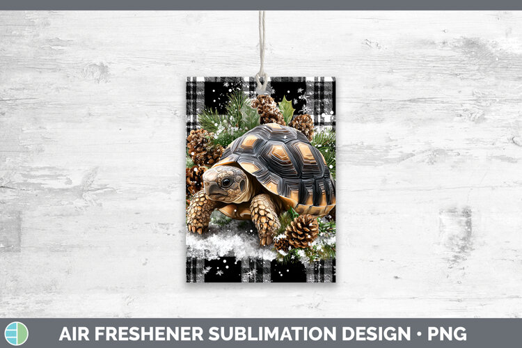 GorgeousFarm Checker Christmas Air Freshener design.