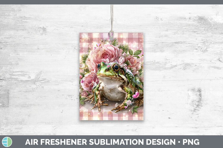 GorgeousFarm Checker Valentine Air Freshener design.