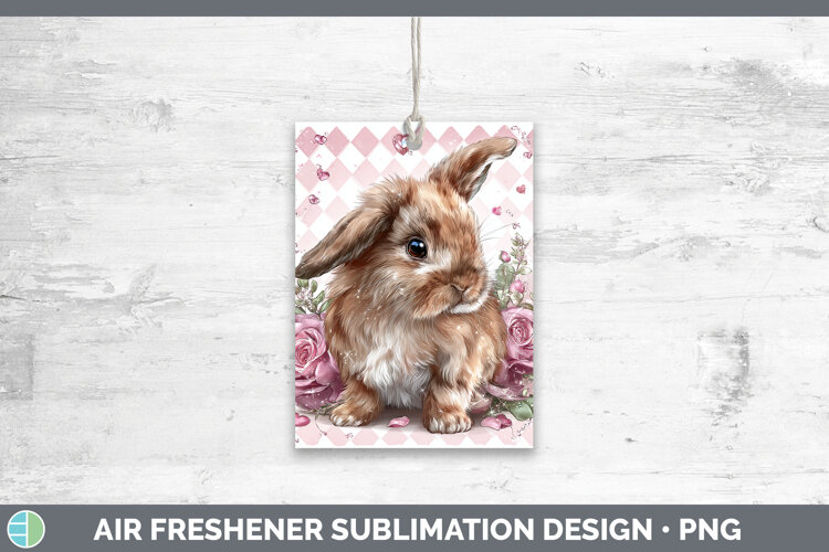 GorgeousFarm Checker Valentine Air Freshener design.