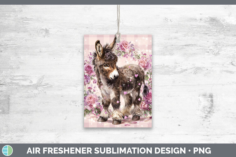 GorgeousFarm Checker Valentine Air Freshener design.
