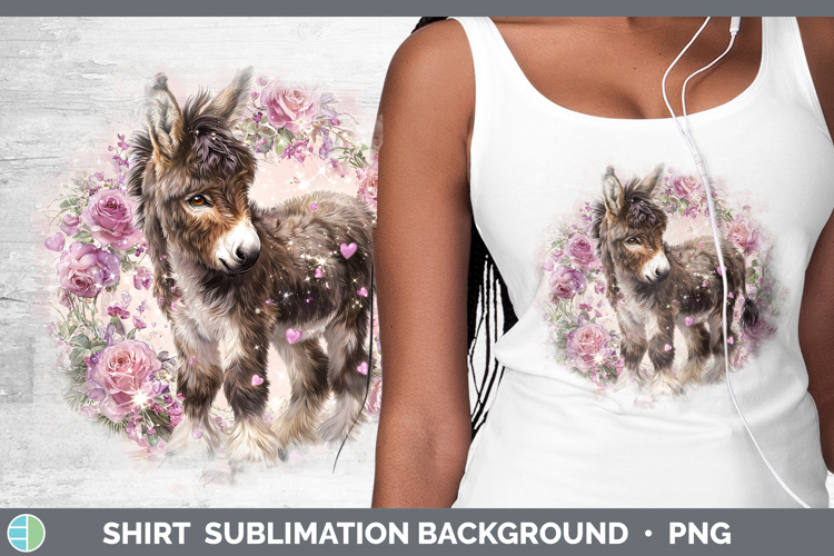 Donkey Farm Checker Valentine Shirt Sublimation Design