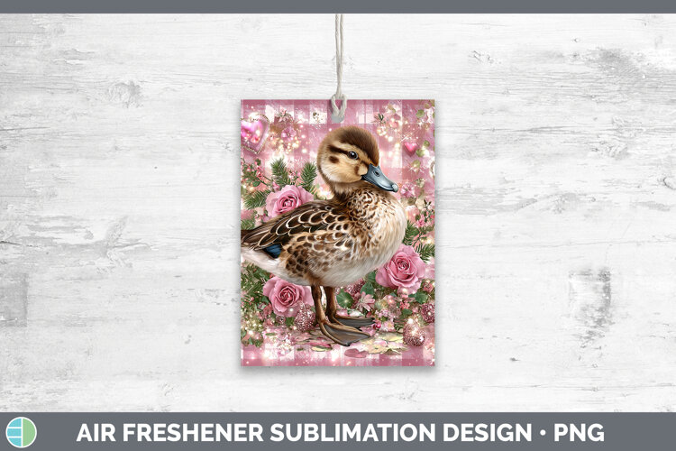 GorgeousFarm Checker Valentine Air Freshener design.