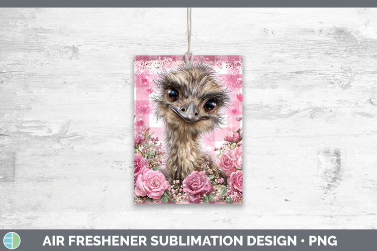 GorgeousFarm Checker Valentine Air Freshener design.