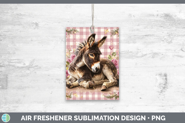 GorgeousFarm Checker Valentine Air Freshener design.