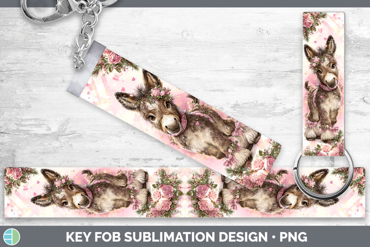 GorgeousFarm Checker Valentine Key Fob design.
