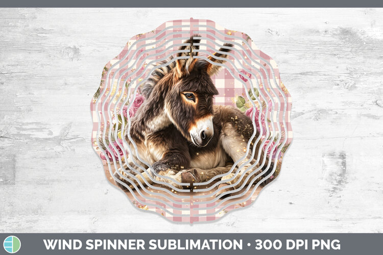 GorgeousFarm Checker Valentine Wind Spinner design.