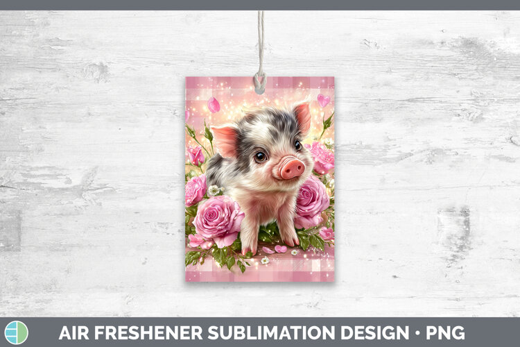 GorgeousFarm Checker Valentine Air Freshener design.