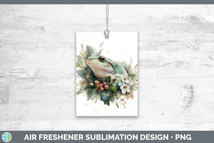 Bullfrog Farm Christmas Botanicals Air Freshener Sublimation