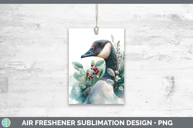 Goose Farm Christmas Botanicals Air Freshener Sublimation De