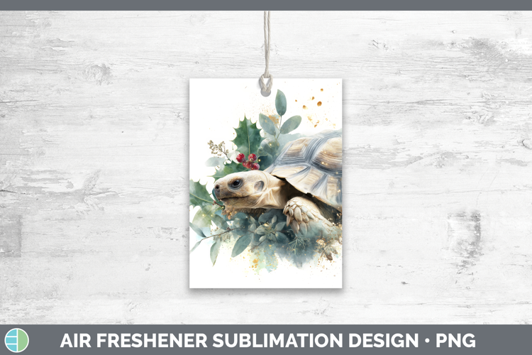 Tortoise Farm Christmas Botanicals Air Freshener Sublimation