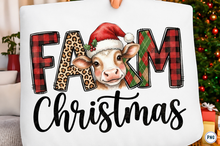 Farm Christmas Png, Christmas Animals