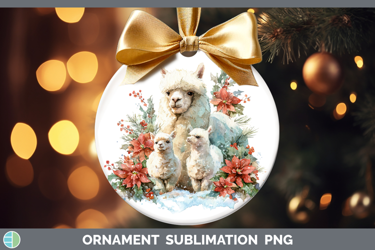 Christmas Ornament Sublimation Designs Image 22