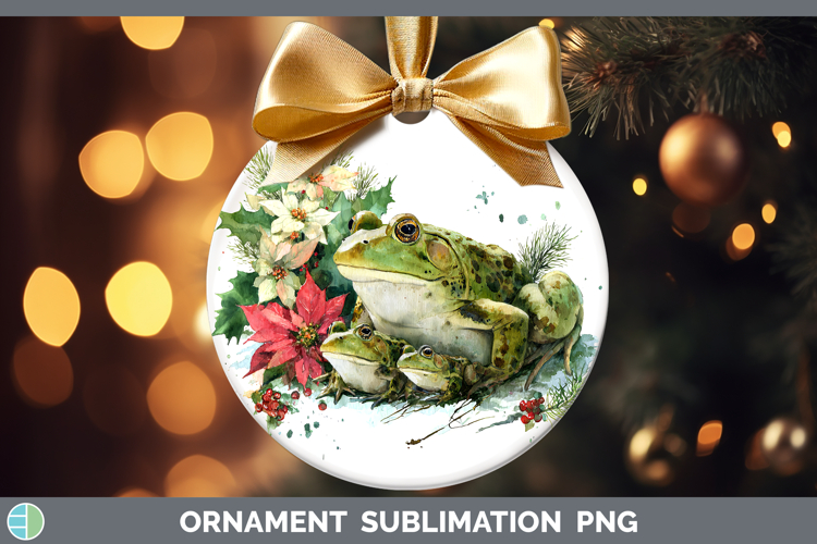 Christmas Ornament Sublimation Designs Image 19