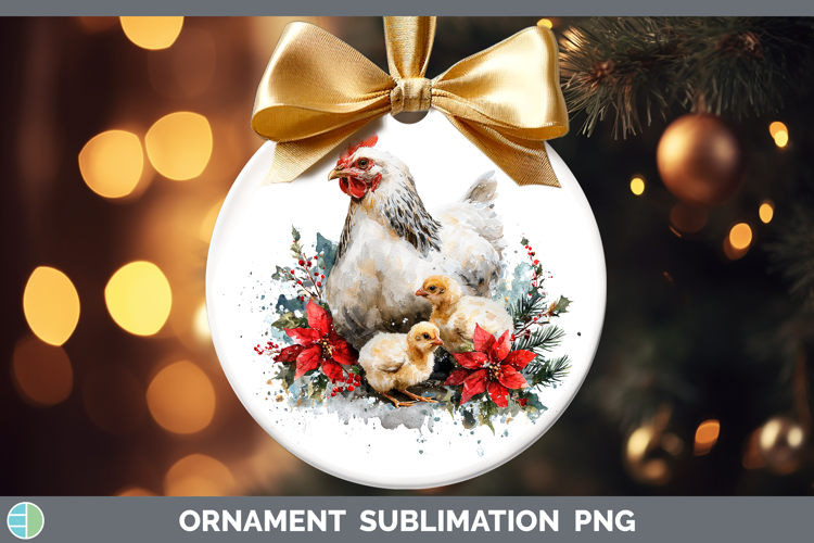 Christmas Ornament Sublimation Designs Image 21