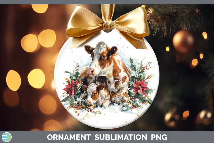 Christmas Ornament Sublimation Designs Image 8