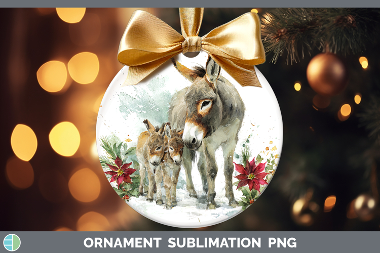 Christmas Ornament Sublimation Designs Image 2