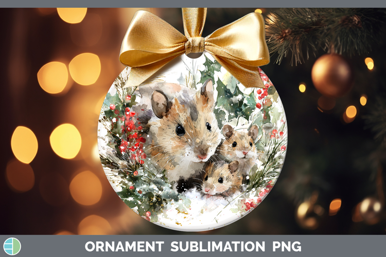Christmas Ornament Sublimation Designs Image 20