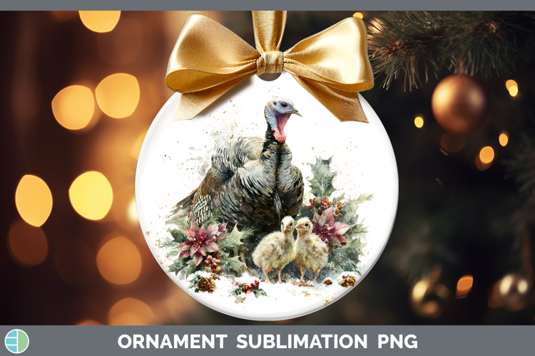 Christmas Ornament Sublimation Designs Image 10