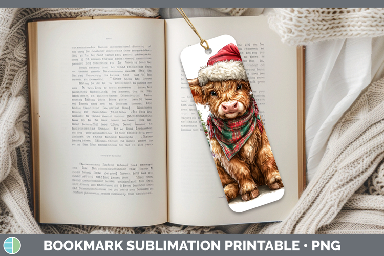 Printable Christmas Bookmark Image 12