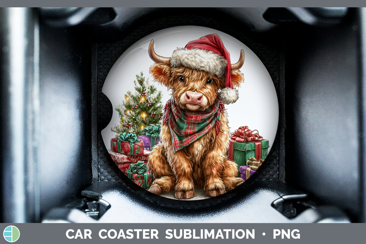 Car Coaster Sublimation Designs Image 8