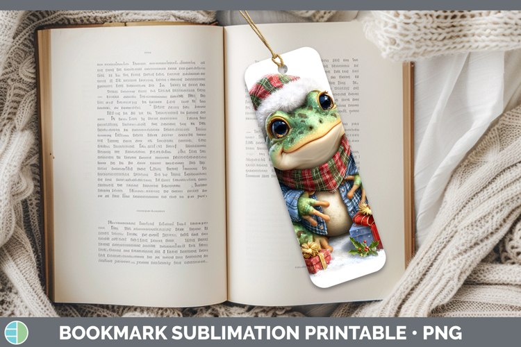 Printable Christmas Bookmark Image 4