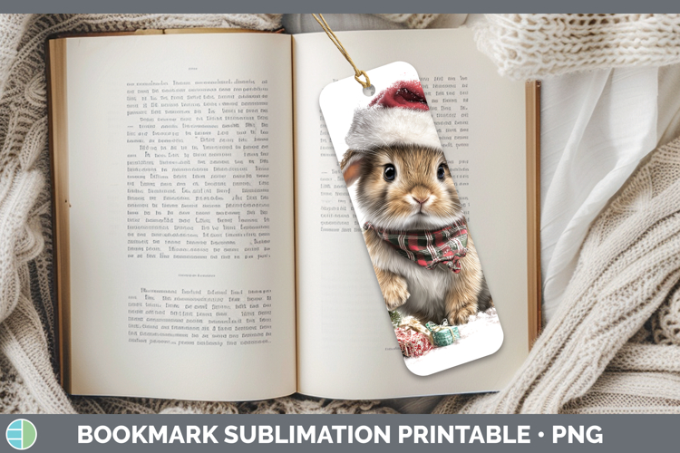Printable Christmas Bookmark Image 11