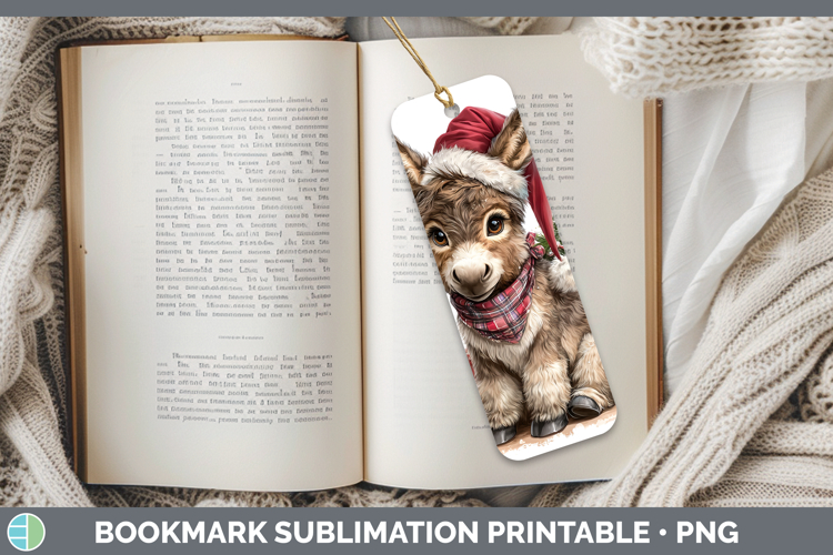 Printable Christmas Bookmark Image 10