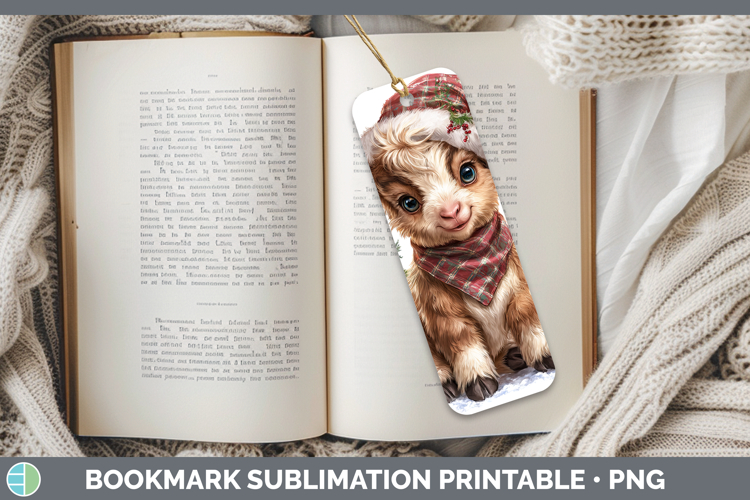 Printable Christmas Bookmark Image 8