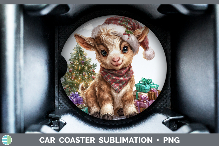 Car Coaster Sublimation Designs Image 4