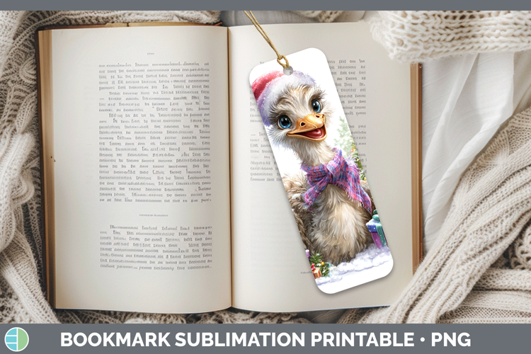 Printable Christmas Bookmark Image 21