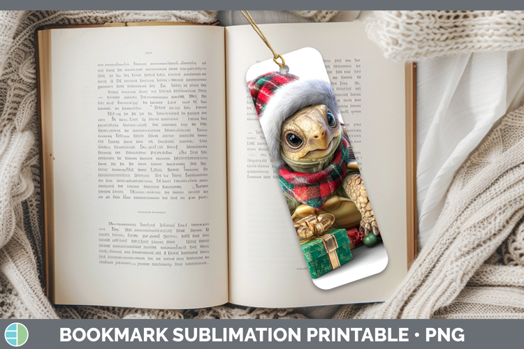 Printable Christmas Bookmark Image 22