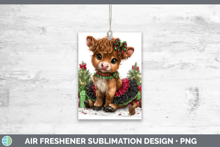 GorgeousFarm Cute Christmas Air Freshener design.