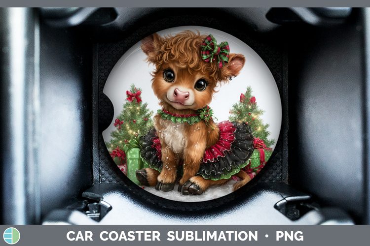 Car Coaster Sublimation Designs Image 4