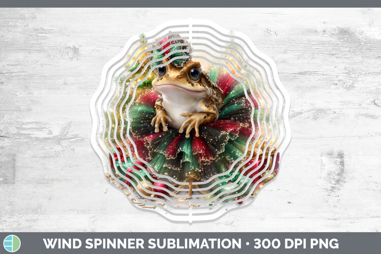 GorgeousFarm Cute Christmas Wind Spinner design.