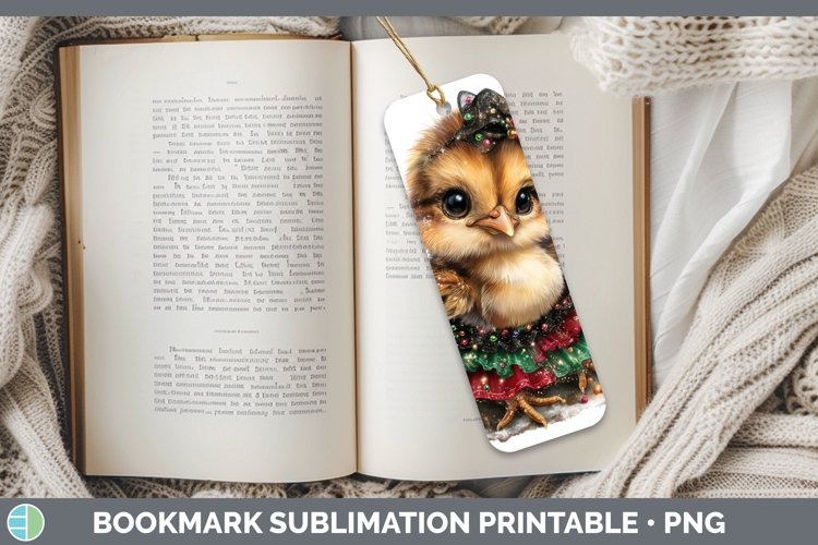 Printable Christmas Bookmark Image 5