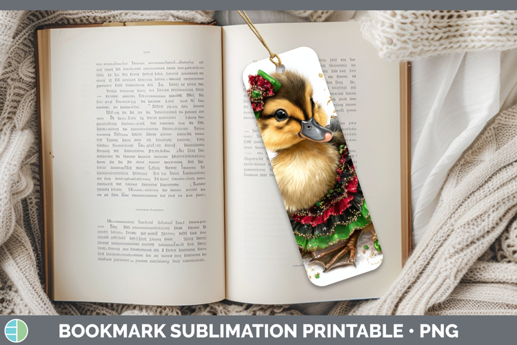 Printable Christmas Bookmark Image 8