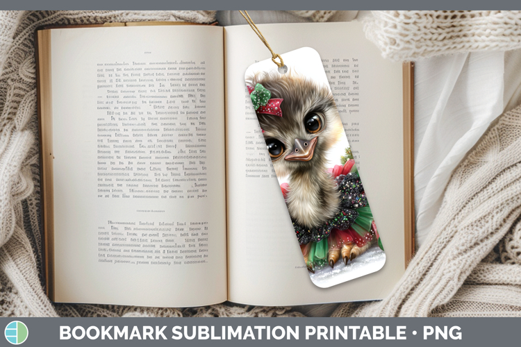 Printable Christmas Bookmark Image 19