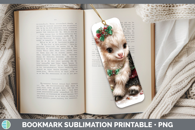 Printable Christmas Bookmark Image 7