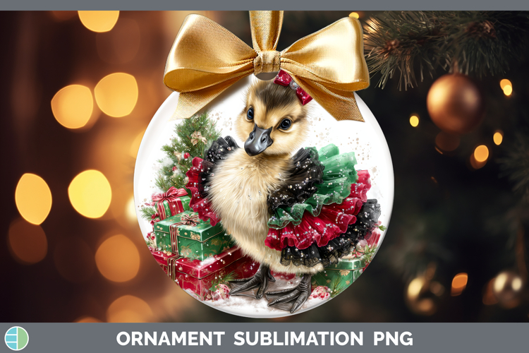 GorgeousFarm Cute Christmas Ornament design.