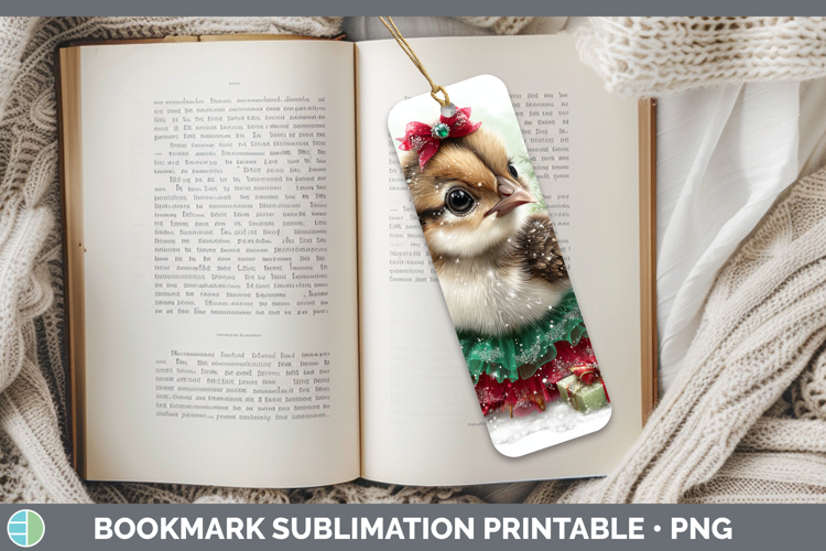 Printable Christmas Bookmark Image 21