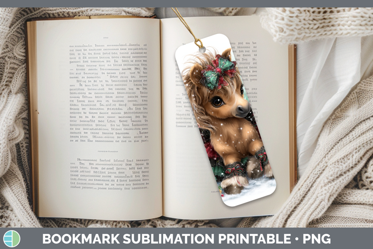 Printable Christmas Bookmark Image 16