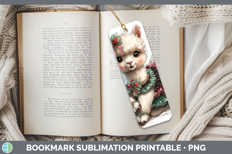 Printable Christmas Bookmark Image 17