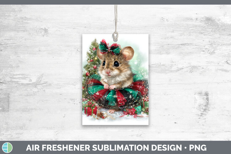 GorgeousFarm Cute Christmas Air Freshener design.