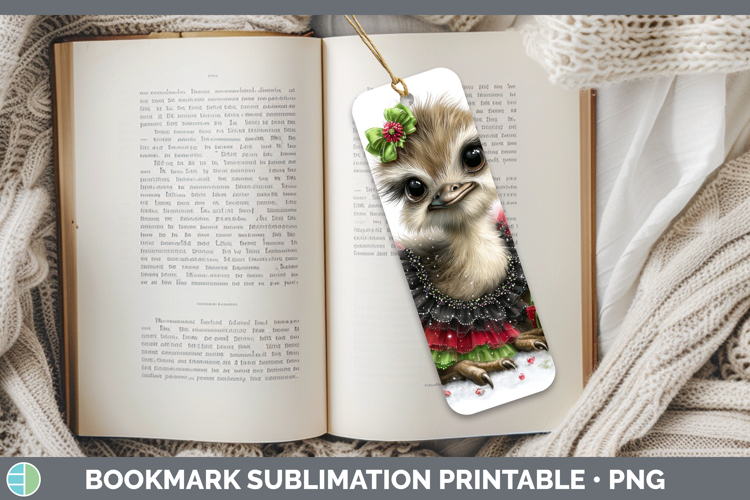 Printable Christmas Bookmark Image 20