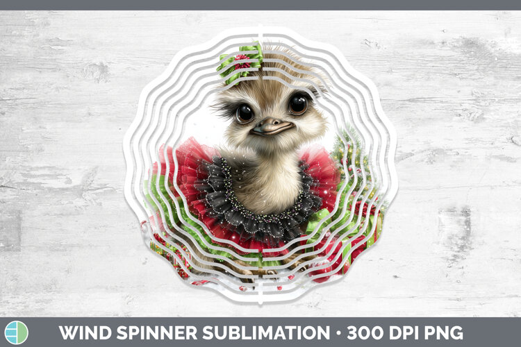 GorgeousFarm Cute Christmas Wind Spinner design.