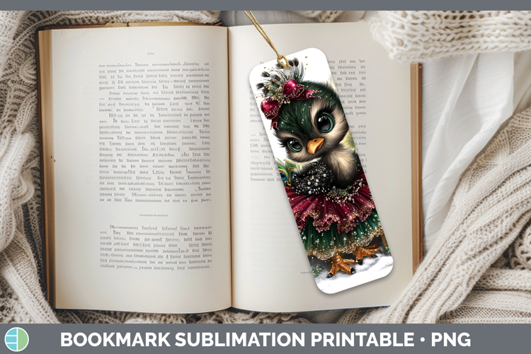 Printable Christmas Bookmark Image 24