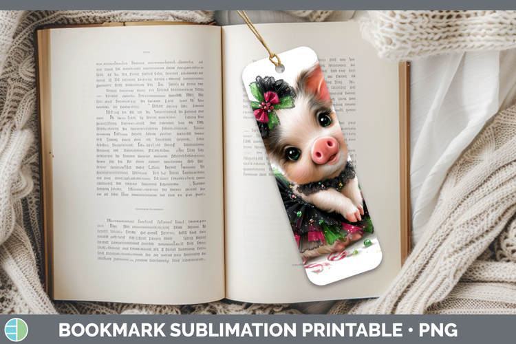 Printable Christmas Bookmark Image 22