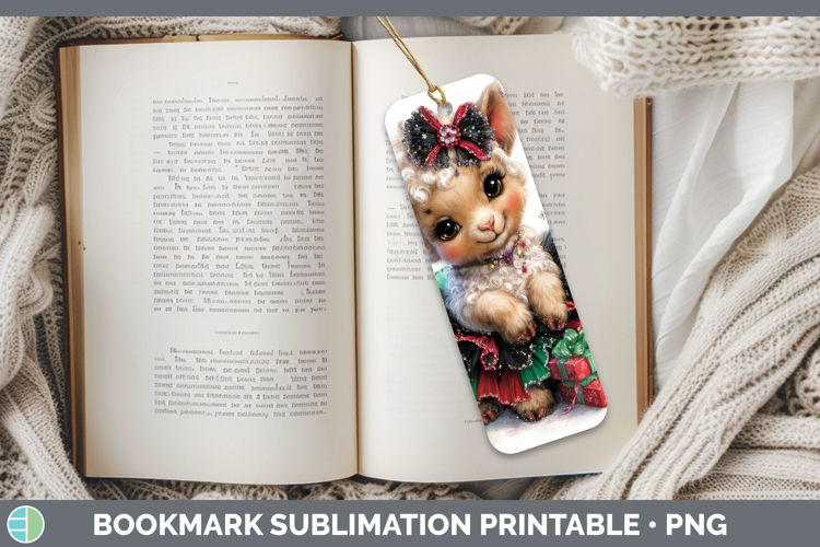 Printable Christmas Bookmark Image 23
